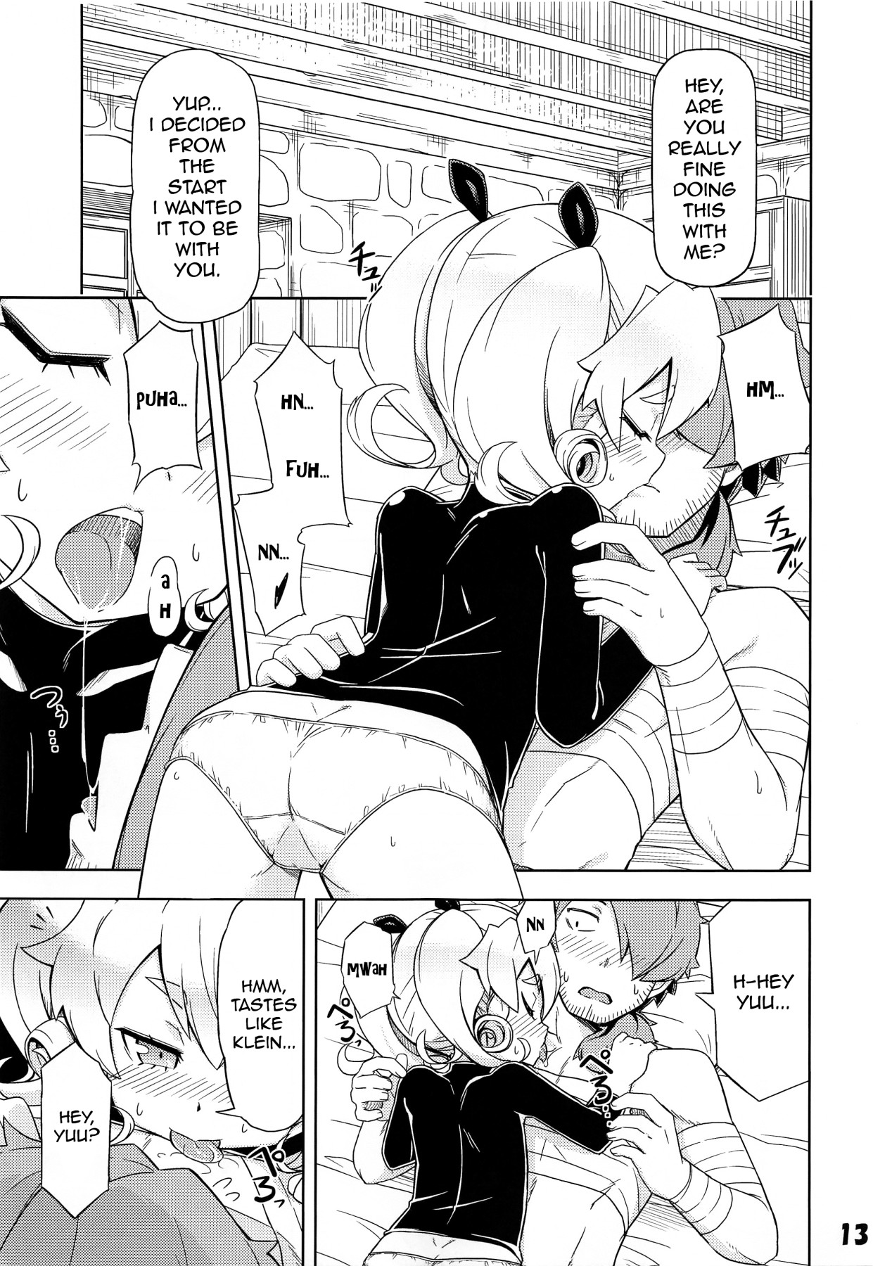 Hentai Manga Comic-My Guild's Fortress And Medic-Read-12